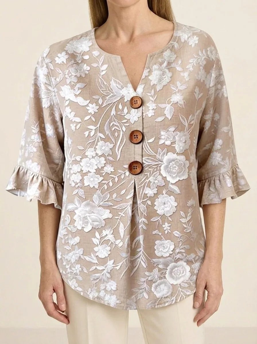 Dynika | Floral Blouse - Tillybelle
