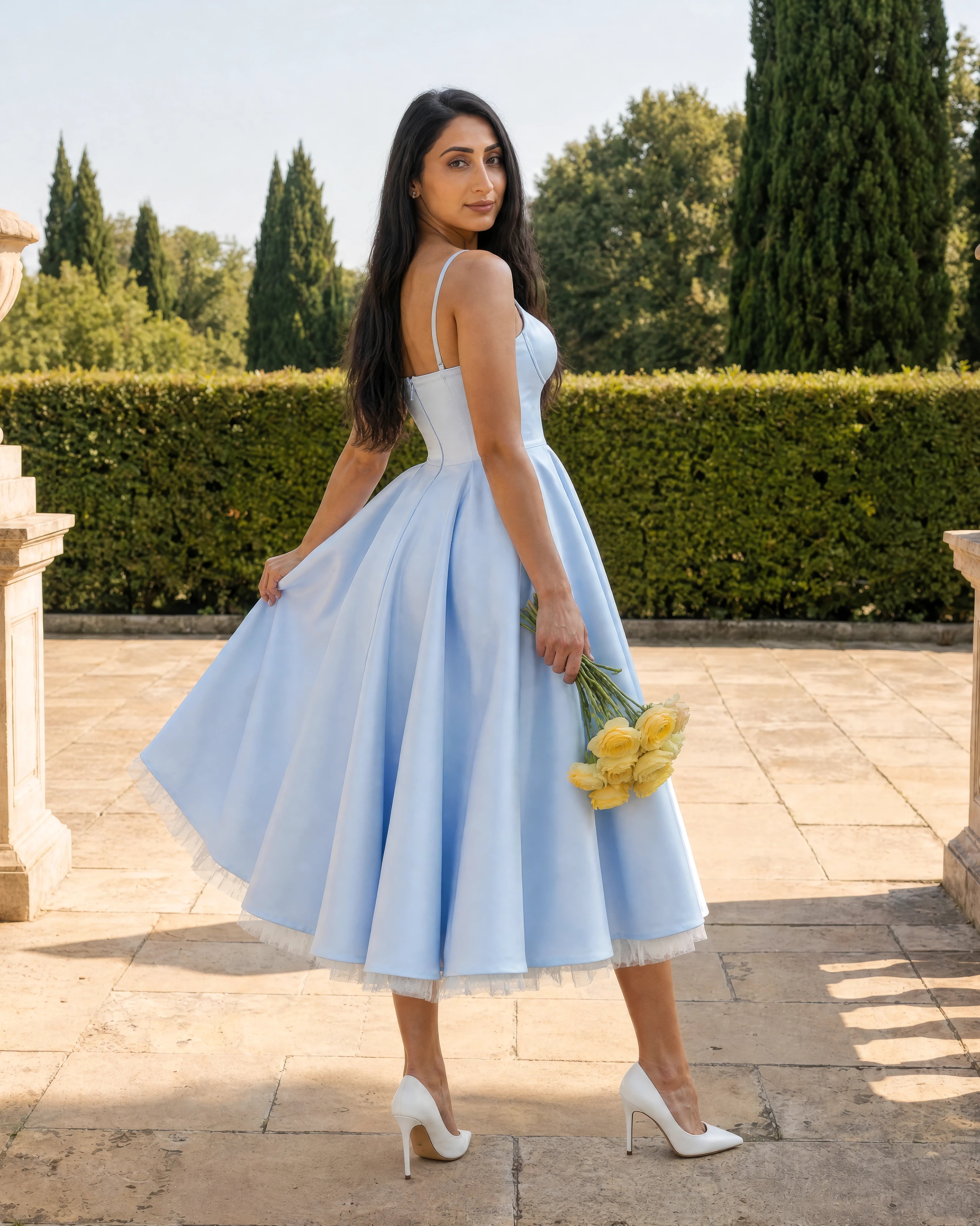 Mirabelle baby blue back