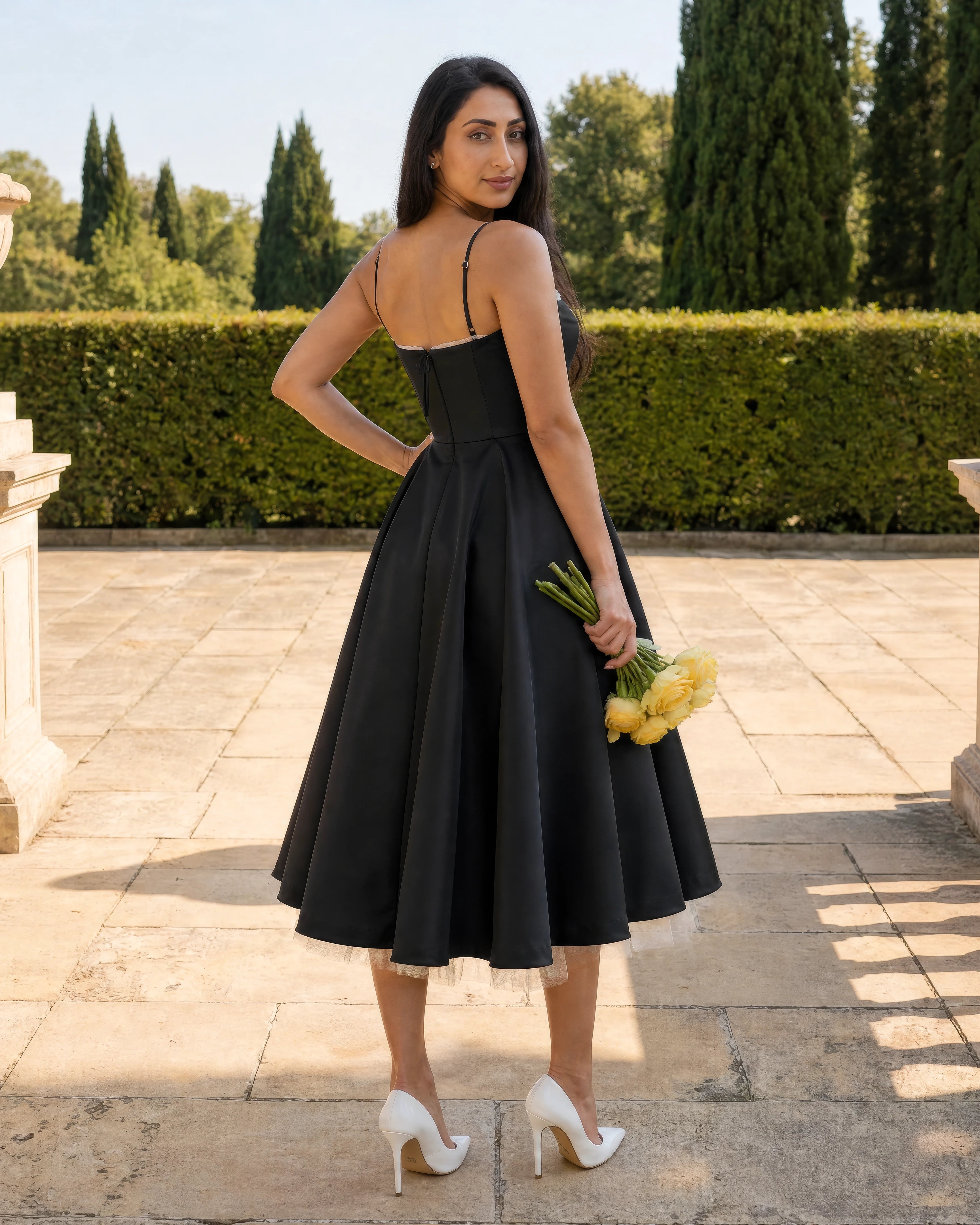 Mirabelle black front