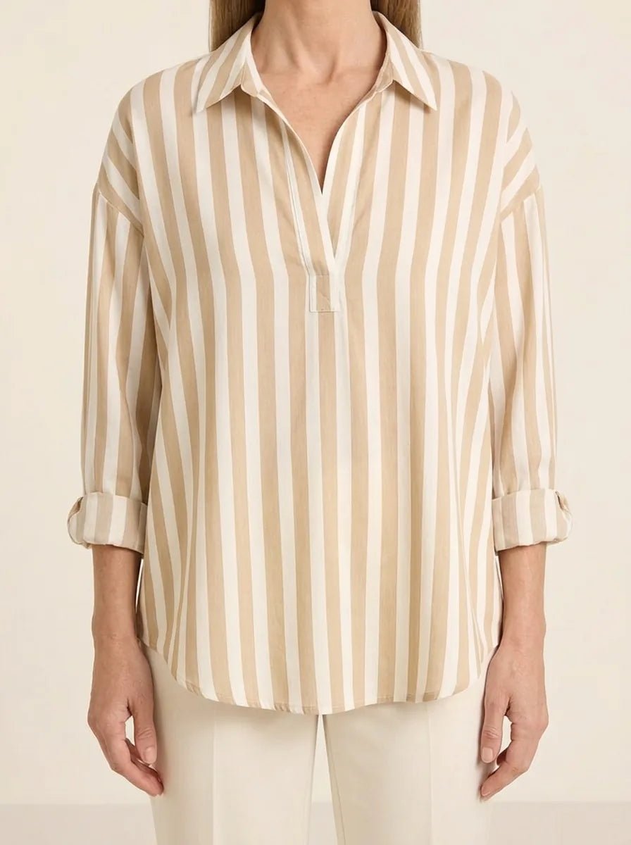 Nora | Striped Blouse - Tillybelle
