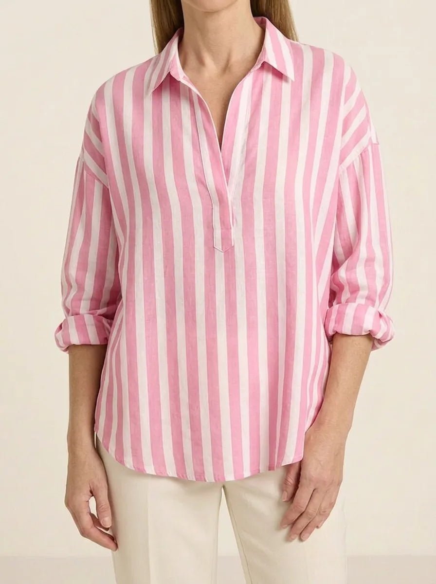 Nora | Striped Blouse - Tillybelle